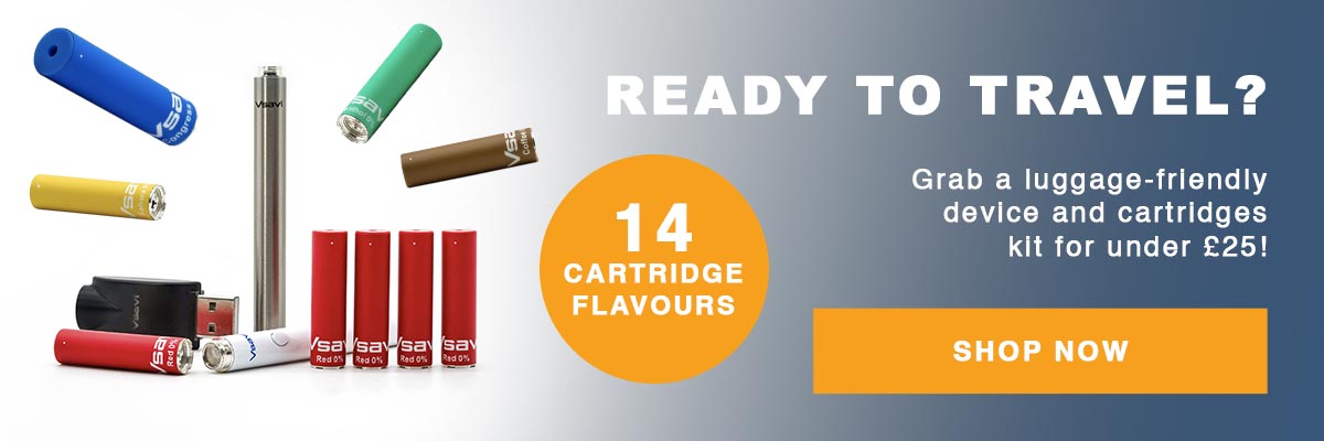 Ready to Travel? 14 Cartridge Flavours
